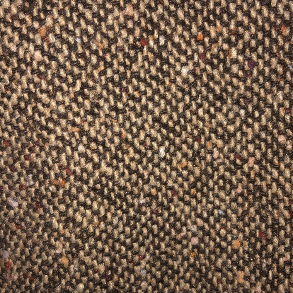 Allegory Brown Tan Tweed Wool Blazer Size 10 - Picture 3 of 9